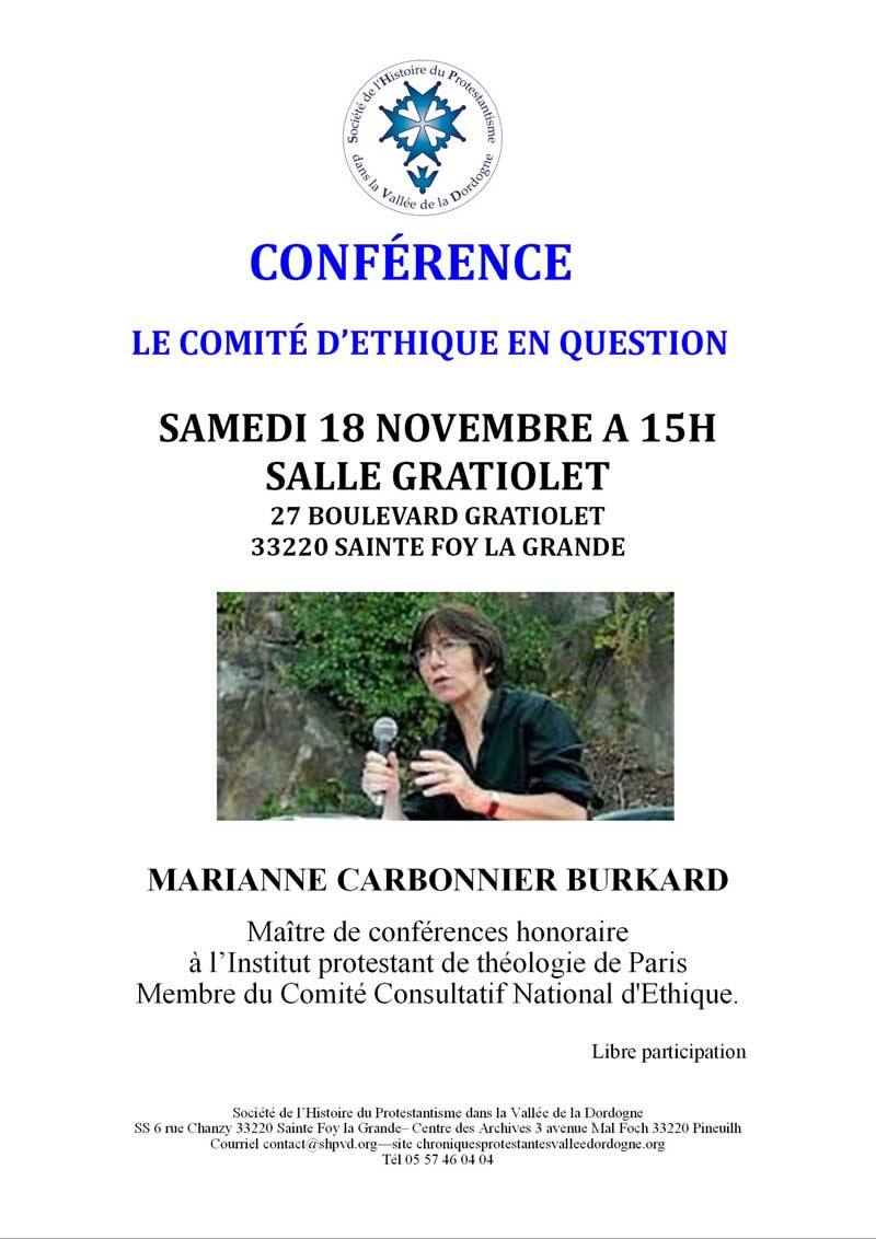 Conférence Marianne Carbonnier