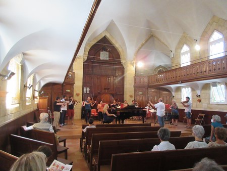 Concert Temple de la Fondation